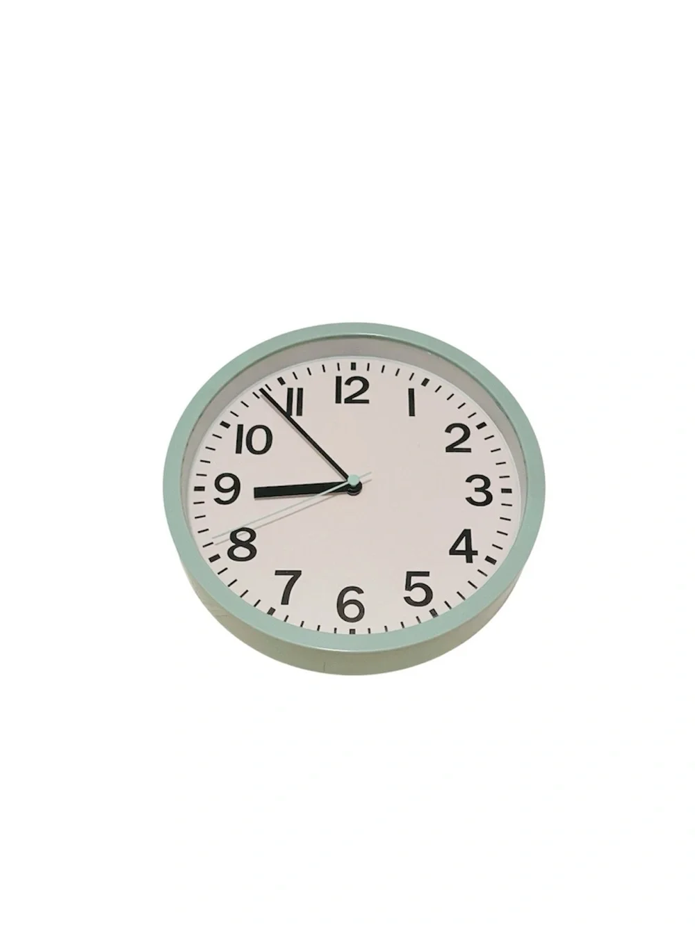 Mint Green Wall Clock - Modern Home Wall Decor